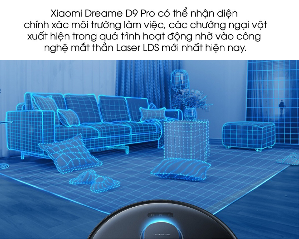 Mắt thần Laser LDS điều hướng nhận diện chính xác