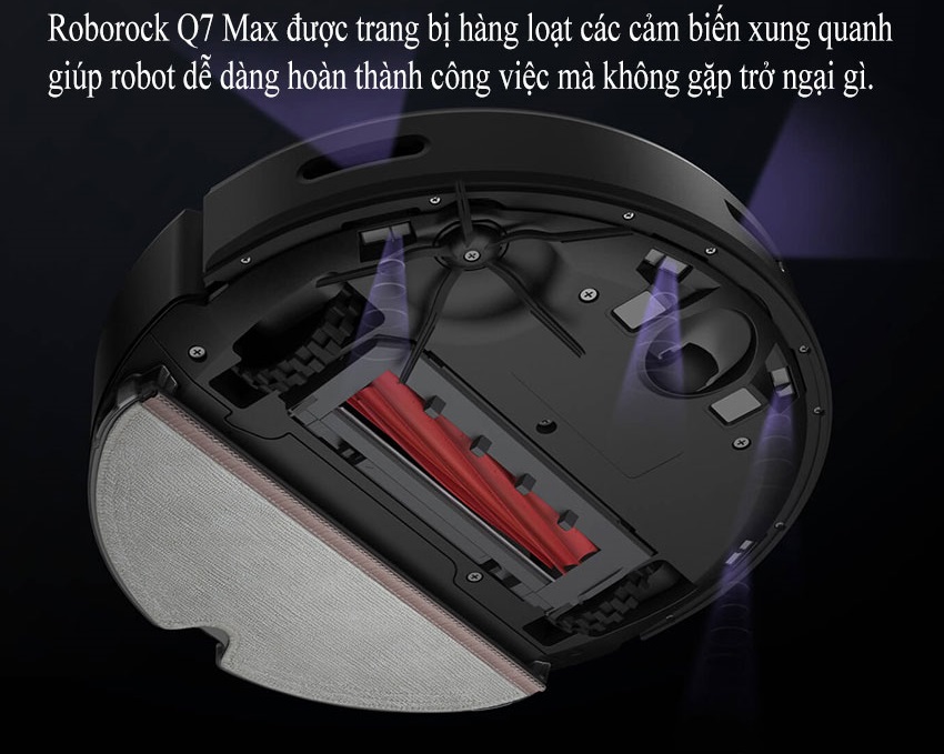 Robot Hút Bụi Lau Nhà Roborock Q7 Max – Bản Quốc Tế