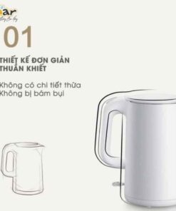 Bình đun nước siêu tốc Bear ZDH-B15T1