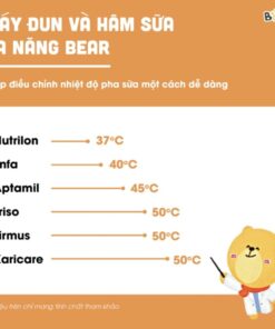 Máy đun và hâm sữa đa năng Bear D12D1