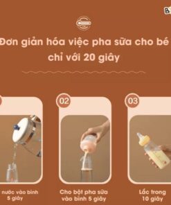 Máy đun và hâm sữa đa năng Bear D12D1