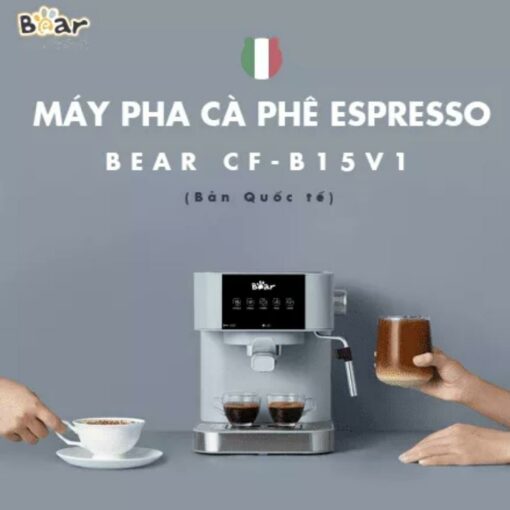 Máy pha cà phê gia đình – Máy pha cà phê Espresso tự động Bear CF-B15V1