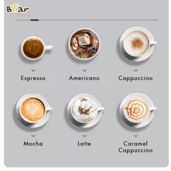 Máy pha cà phê gia đình – Máy pha cà phê Espresso tự động Bear CF-B15V1