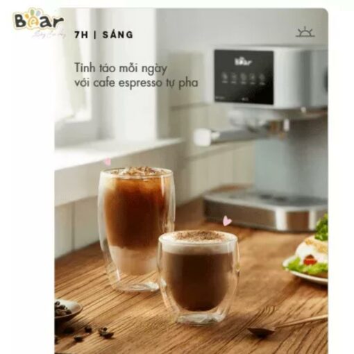 Máy pha cà phê gia đình – Máy pha cà phê Espresso tự động Bear CF-B15V1