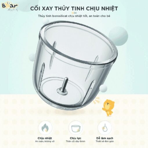 Máy xay ăn dặm Bear 0.6L GR-B06V1