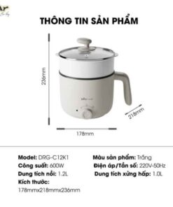 Nồi lẩu điện đa năng C12K1